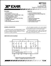 Click here to download MP7533KS Datasheet