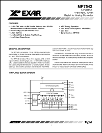 Click here to download MP7542AD Datasheet