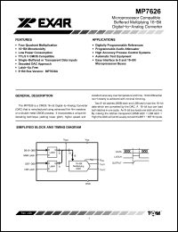 Click here to download MP7626KD Datasheet