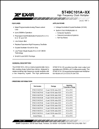 Click here to download ST49C101ACF8-07 Datasheet