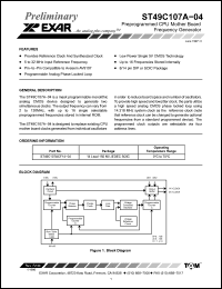 Click here to download ST49C107ACF14-04 Datasheet