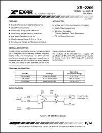 Click here to download XR-2209M Datasheet