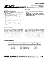 Click here to download XR-T6166ID Datasheet