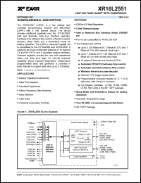 Click here to download XR16L2551 Datasheet