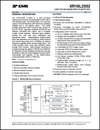 Click here to download XR16L2552IM Datasheet