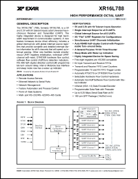 Click here to download XR16L788CQ Datasheet