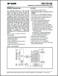 Click here to download XR17D158IV Datasheet