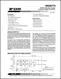 Click here to download XRD8775 Datasheet
