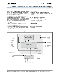 Click here to download XRT71D04 Datasheet
