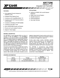 Click here to download XRT7296IP Datasheet