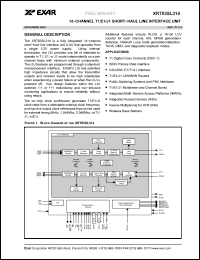 Click here to download XRT83SL314IB Datasheet