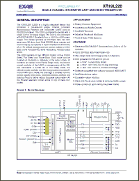 Click here to download XR19L220IL40 Datasheet