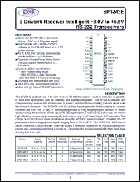 Click here to download SP3243EUCY-L Datasheet