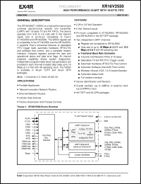 Click here to download XR16V2550IM Datasheet
