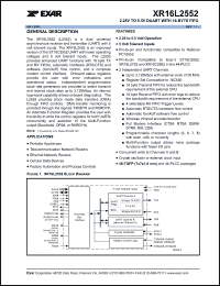 Click here to download XRT16L2552 Datasheet