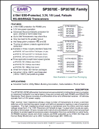 Click here to download SP3074E Datasheet