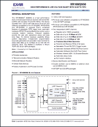 Click here to download XR16M2650 Datasheet