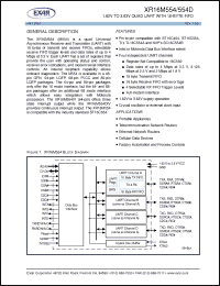 Click here to download XR16M554IL48 Datasheet