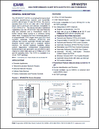Click here to download XR16V2751IM Datasheet