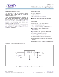 Click here to download SPX2940U-L-5-0 Datasheet