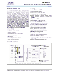 Click here to download XR16L570IL32 Datasheet