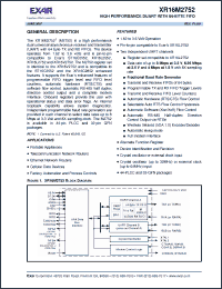 Click here to download XR16M2752 Datasheet