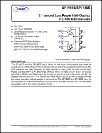 Click here to download SP1481ECN-L Datasheet
