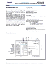 Click here to download XR19L400 Datasheet
