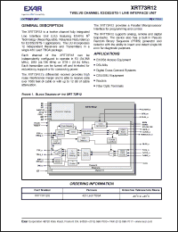 Click here to download XRT73R12_0710 Datasheet