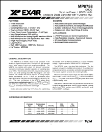 Click here to download MP8798AQ Datasheet