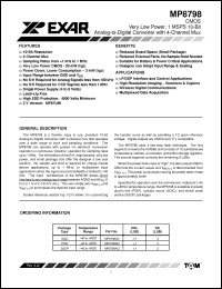 Click here to download MP8798AN Datasheet