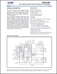 Click here to download XR19L402IL48 Datasheet