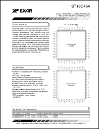 Click here to download ST16C454_05 Datasheet