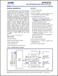 Click here to download XR16V2750_07 Datasheet