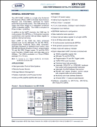 Click here to download XR17V358 Datasheet