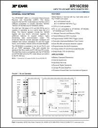 Click here to download XR16C850_05 Datasheet