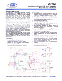 Click here to download XRP7740 Datasheet