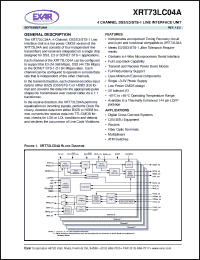Click here to download XR17V258 Datasheet