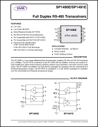 Click here to download SP1490ECN-L Datasheet