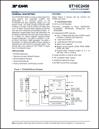 Click here to download ST16C2450_05 Datasheet