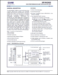 Click here to download XR16V2652_07 Datasheet