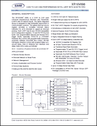 Click here to download XR16V698 Datasheet