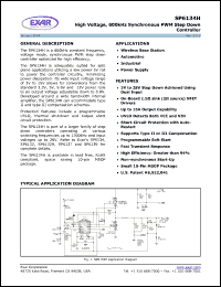 Click here to download SP6134HCU-L Datasheet