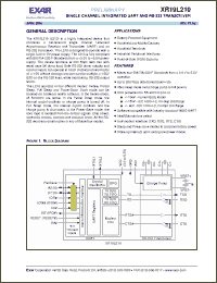 Click here to download XR19L210IL40 Datasheet
