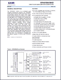 Click here to download XR16V564IL Datasheet