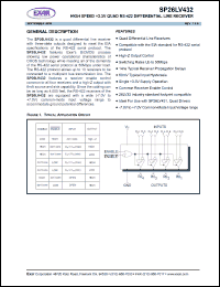 Click here to download SP26LV432CP-L Datasheet