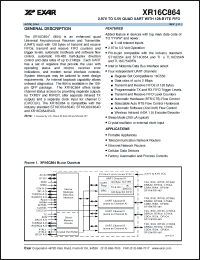 Click here to download XR16C864IQ Datasheet