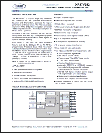 Click here to download XR17V352IB113-F Datasheet