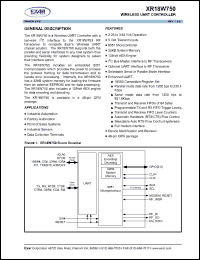 Click here to download XR18W750IL48 Datasheet