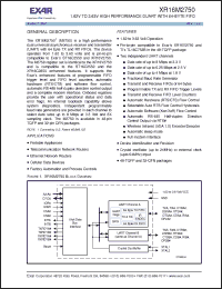 Click here to download XR16M2750IM48 Datasheet